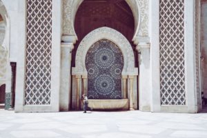 Entrance mosque